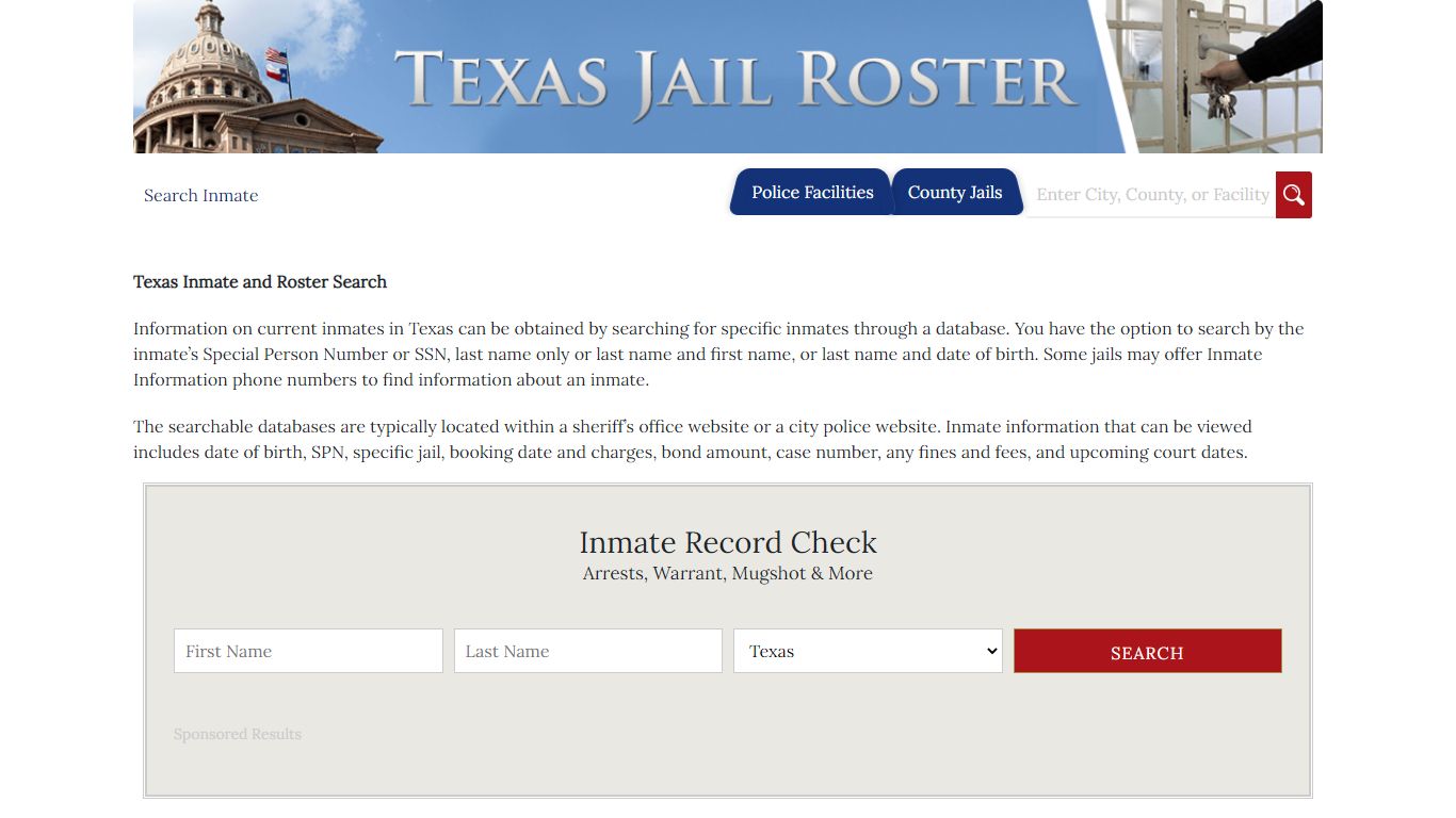 Archer County Jail Inmates | Jail Roster Search